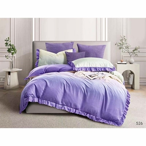 Komplet pościel z falbanką 3cz 200x220cm