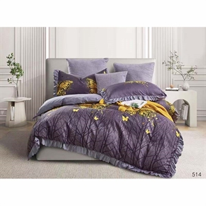 Komplet pościel z falbanką 3cz 200x220cm