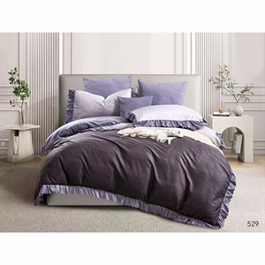 Komplet pościel z falbanką 3cz 200x220cm