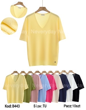 Sweter damski w serek