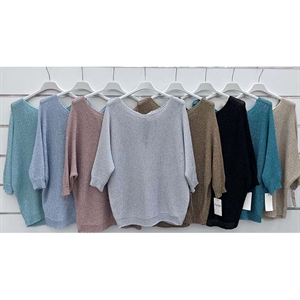 Sweter damski okrągły