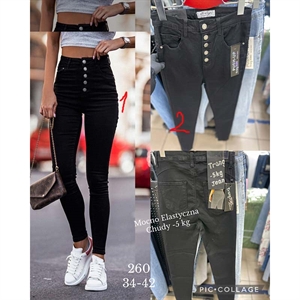 Jeansy damskie  34-42