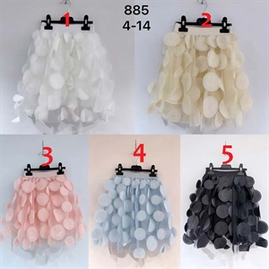 Spódnica dziewczęca 4-14 lat