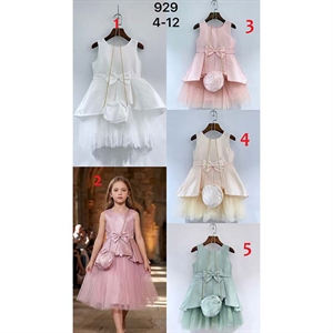 Sukienka dziewczęca (4-12)