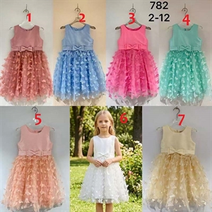 Sukienka dziewczęca (2-12)