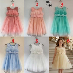 Sukienka dziewczęca (4-14)