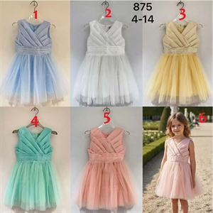 Sukienka dziewczęca (4-14)