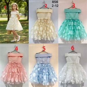 Sukienka dziewczęca (2-12)