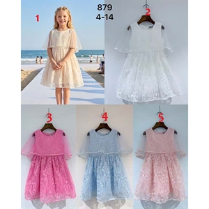 Sukienka dziewczęca (4-14)