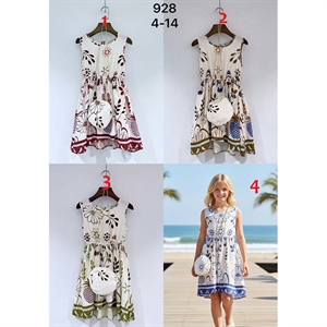 Sukienka dziewczęca (4-14)