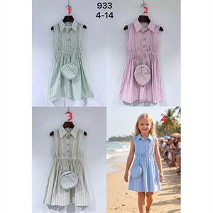 Sukienka dziewczęca (4-14)