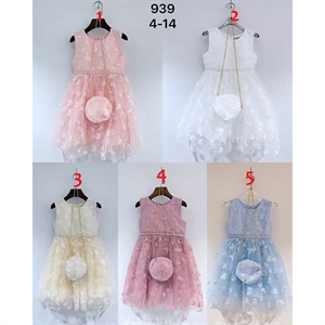 Sukienka dziewczęca (4-14)