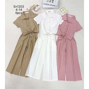 Komplet dziewczęcy 4-14