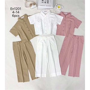 Komplet dziewczęcy 4-14