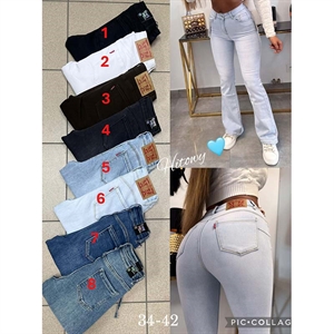 Jeansy damskie  34-42