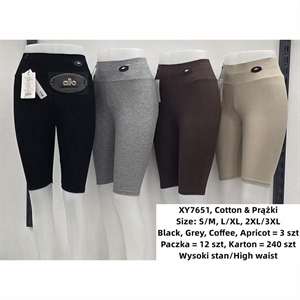 Legginsy krótkie damskie  S/M-2XL/3XL