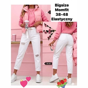 Spodnie mom fit Big Size  38-48
