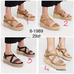 Sandały na koturnie  36-41