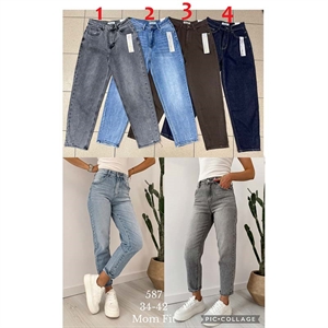 Jeansy mom fit  34-42
