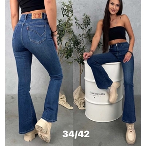 Jeansy dzwony damskie  34-42