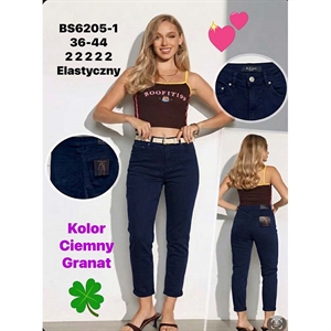 Jeansy damskie  36-44