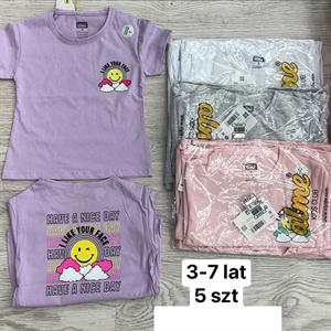 Koszulka dziewczęca  3-7 lat