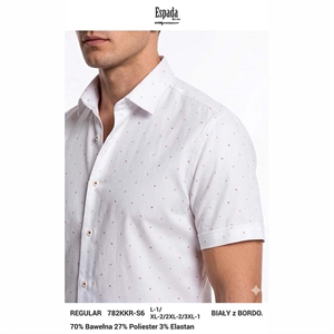 Koszula męska z krótkim rękawem L-3XL