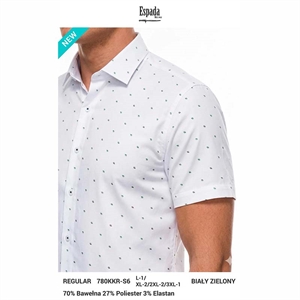 Koszula męska z krótkim rękawem L-3XL
