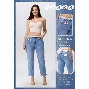 Jeansy damskie M'sara  L-5XL