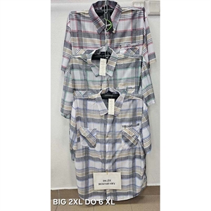 Koszula męska z krótkim rękawem Big Size  2XL-6XL