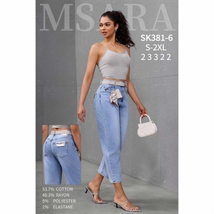 Jeansy damskie M'sara  S-2XL