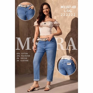 Jeansy damskie M'sara  L-5XL