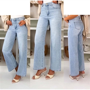 Jeansy szerokie nogawki M'sara  34-42