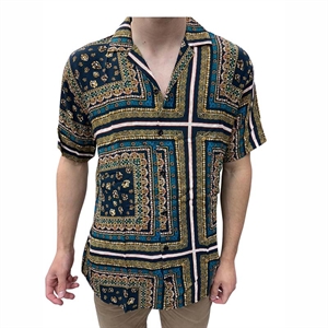 Koszula męska z krótkim rękawem produkt Turecki  S-3XL