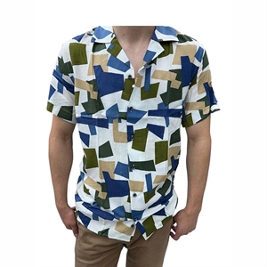 Koszula męska z krótkim rękawem produkt Turecki  S-3XL