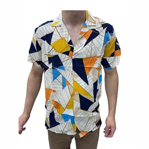 Koszula męska z krótkim rękawem produkt Turecki  S-3XL