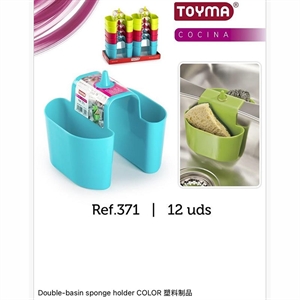 Podwójny uchwyt na gąbkę