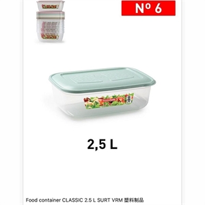 Pojemnik na żywność 2,5L