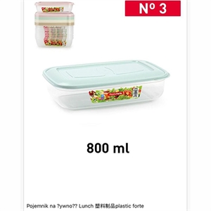Pojemnik na żywność 800ML