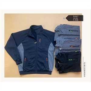 Bluza męska rozpinana na zamek bez kaptura  M-4XL