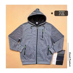 Bluza męska rozpinana na zamek z kapturem  M-4XL