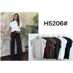 Sweter damski z krótkim rękawem