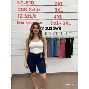 Legginsy krótkie damskie 2XL-6XL