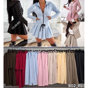 Komplet Bluza + Spódnica/spodenki produkt Włoski