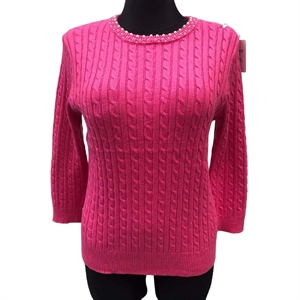 Sweter damski okrągły