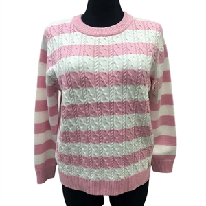 Sweter damski okrągły