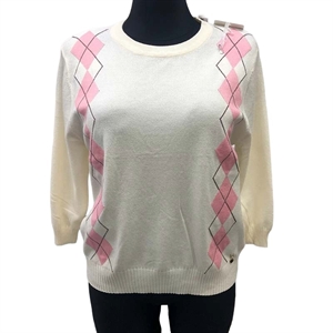 Sweter damski okrągły