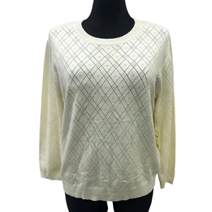Sweter damski okrągły