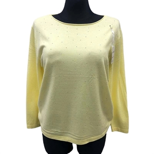 Sweter damski okrągły
