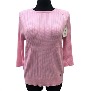 Sweter damski okrągły